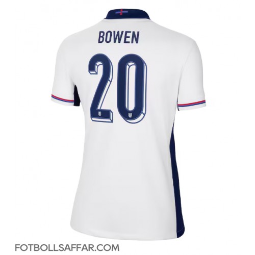 England Jarrod Bowen #20 Hemmatröja Dam EM 2024 Kortärmad